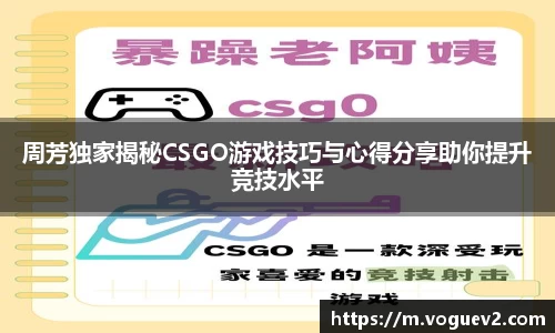 周芳独家揭秘CSGO游戏技巧与心得分享助你提升竞技水平